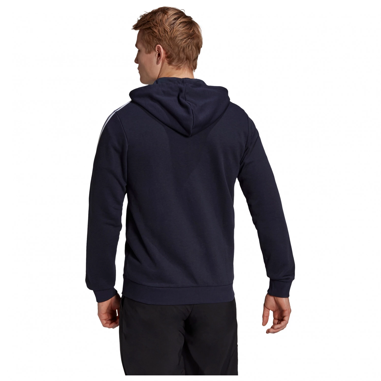 Adidas - 3-Stripes Full Zip Hoodie Sport Essentials - Sweat à capuche 6 Adidas - 3-Stripes Full Zip Hoodie Sport Essentials - Sweat à capuche – Image 4