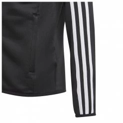 Adidas - Boy's 3 Stripes Full Zip Hoodie - Sweat à capuche -Robes & jupes Soldes adidas boys 3 stripes full zip hoodie sweat a capuche detail 5