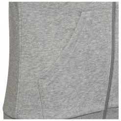 Adidas - Girl's Lin Full Zip Hoodie - Sweat à capuche -Robes & jupes Soldes adidas girls lin full zip hoodie sweat a capuche detail 4