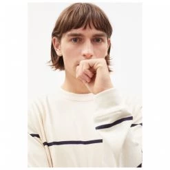 ARMEDANGELS - Elmaar Stripes - Haut à manches longues -Robes & jupes Soldes armedangels elmaar stripes haut a manches longues detail 4