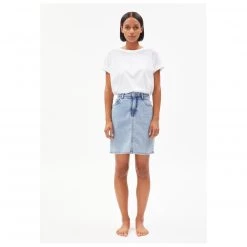 ARMEDANGELS - Women's Aava - Jupe 9 ARMEDANGELS - Women's Aava - Jupe -Robes & jupes Soldes armedangels womens aava jupe detail 2