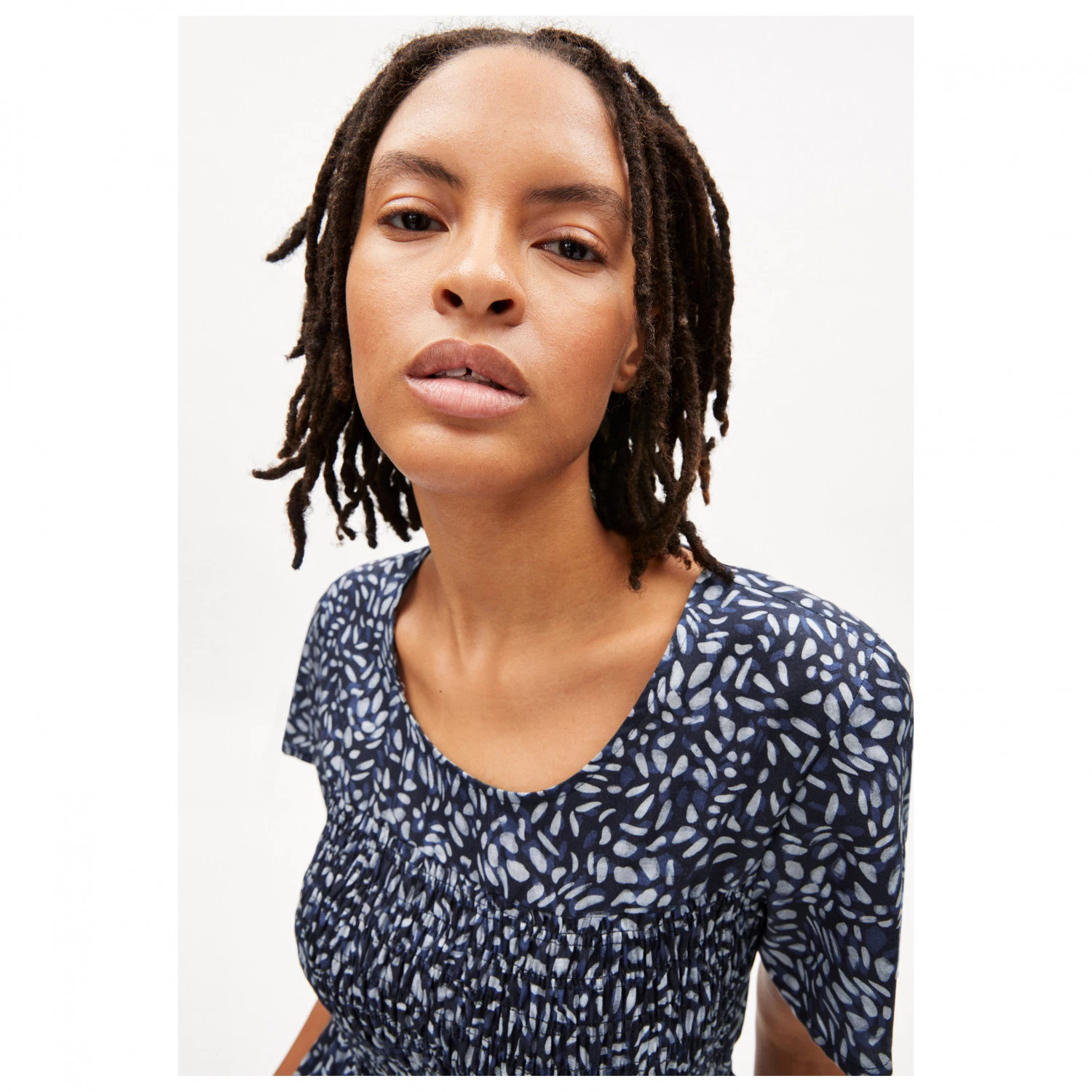 ARMEDANGELS - Women's Helinaa Water Dots - Robe 6 ARMEDANGELS - Women's Helinaa Water Dots - Robe – Image 4