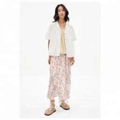 ARMEDANGELS - Women's Katinkaa Flora Confetti - Jupe -Robes & jupes Soldes armedangels womens katinkaa flora confetti jupe detail 2