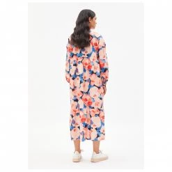 ARMEDANGELS - Women's Maaisie Painted - Robe -Robes & jupes Soldes armedangels womens maaisie painted robe detail 3
