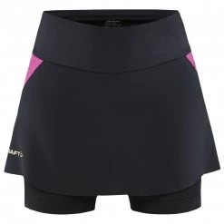 Craft - Women's Pro Hypervent 2-in-1 Skirt - Jupe-short -Robes & jupes Soldes craft womens pro hypervent 2 in 1 skirt jupe short 1