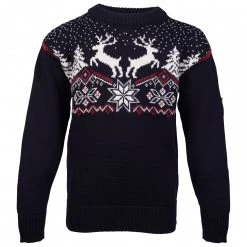 Dale of Norway - Kid's Dale Christmas Sweater - Pull en laine mérinos