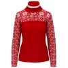 Dale of Norway - Mount Red Feminine Sweater - Pull en laine -Robes & jupes Soldes dale of norway mount red feminine sweater pull en laine