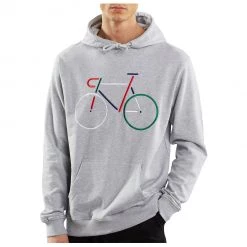 DEDICATED - Hoodie Falun Color Bike - Sweat à capuche -Robes & jupes Soldes dedicated hoodie falun color bike sweat a capuche 1