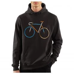 DEDICATED - Hoodie Falun Color Bike - Sweat à capuche -Robes & jupes Soldes dedicated hoodie falun color bike sweat a capuche 2