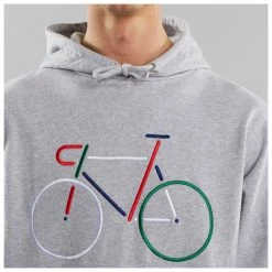 DEDICATED - Hoodie Falun Color Bike - Sweat à capuche -Robes & jupes Soldes dedicated hoodie falun color bike sweat a capuche detail 4