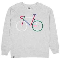 DEDICATED - Sweatshirt Malmoe Color Bike - Pull 8 DEDICATED - Sweatshirt Malmoe Color Bike - Pull -Robes & jupes Soldes dedicated sweatshirt malmoe color bike pull 1