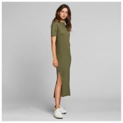 DEDICATED - Women's Long T-Shirt Dress Ronneby - Robe -Robes & jupes Soldes dedicated womens long t shirt dress ronneby robe detail 4