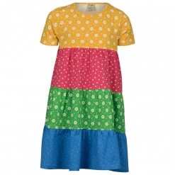 Frugi - Kid's Rosie Rainbow Dress - Robe -Robes & jupes Soldes frugi kids rosie rainbow dress robe 1