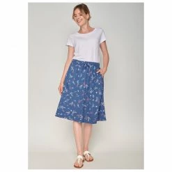 GreenBomb - Women's Sweet Leaves Simple - Jupe -Robes & jupes Soldes greenbomb womens sweet leaves simple jupe detail 2