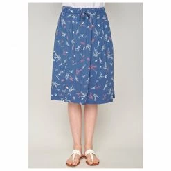 GreenBomb - Women's Sweet Leaves Simple - Jupe -Robes & jupes Soldes greenbomb womens sweet leaves simple jupe detail 3