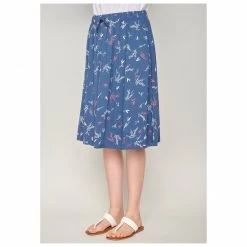 GreenBomb - Women's Sweet Leaves Simple - Jupe -Robes & jupes Soldes greenbomb womens sweet leaves simple jupe detail 4