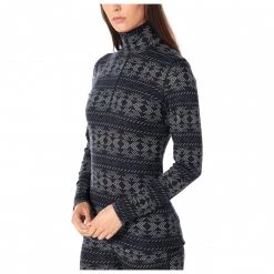 Icebreaker - Women's 250 Vertex L/S Half Zip Crystalline - Sous-vêtement mérinos -Robes & jupes Soldes icebreaker womens 250 vertex l s half zip crystalline sous vetement merinos detail 3