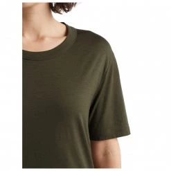 Icebreaker - Women's Granary Tee Dress - Robe -Robes & jupes Soldes icebreaker womens granary tee dress robe detail 4