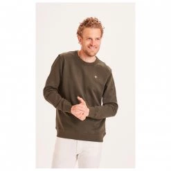 KnowledgeCotton Apparel - Basic Badge Sweat - Pull -Robes & jupes Soldes knowledgecotton apparel basic badge sweat pull detail 4