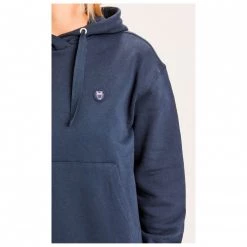 KnowledgeCotton Apparel - Women's Daphne Basic Badge Hoodie Vegan -Robes & jupes Soldes knowledgecotton apparel womens daphne basic badge hoodie vegan detail 4