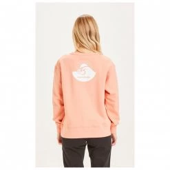 KnowledgeCotton Apparel - Women's Daphne Knowledge Wave Print Sweat Vegan - Pull -Robes & jupes Soldes knowledgecotton apparel womens daphne knowledge wave print sweat vegan pull detail 3