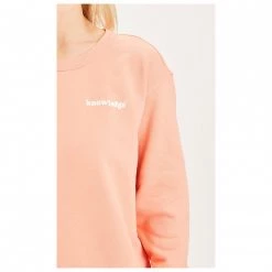 KnowledgeCotton Apparel - Women's Daphne Knowledge Wave Print Sweat Vegan - Pull -Robes & jupes Soldes knowledgecotton apparel womens daphne knowledge wave print sweat vegan pull detail 4