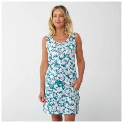 Robes & jupes Soldes -Robes & jupes Soldes lafuma womens ikebana print dress robe detail 2