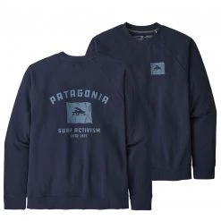Patagonia - Fly the Flag Organic Crew Sweatshirt - Pull