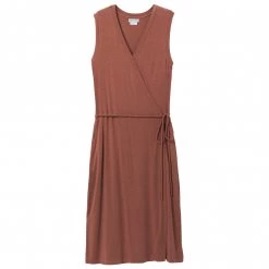 Prana - Women's Foundation Wrap Dress - Robe -Robes & jupes Soldes prana womens foundation wrap dress robe 2