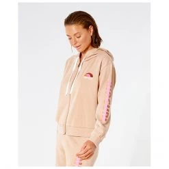 Rip Curl - Women's Wave Shapers Zip Through - Sweat à capuche -Robes & jupes Soldes rip curl womens wave shapers zip through sweat a capuche detail 2