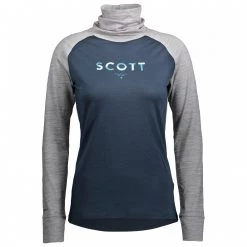 Scott - Women's High Neck Shirt Defined Merino - Sous-vêtement mérinos -Robes & jupes Soldes scott womens high neck shirt defined merino sous vetement merinos 2