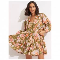 Seafolly - Women's Paradise Garden Tiered Dress - Robe 11 Seafolly - Women's Paradise Garden Tiered Dress - Robe -Robes & jupes Soldes seafolly womens paradise garden tiered dress robe detail 4