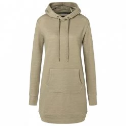 Super.natural - Women's Knit Long Hoodie - Sweat à capuche -Robes & jupes Soldes supernatural womens knit long hoodie sweat a capuche 2
