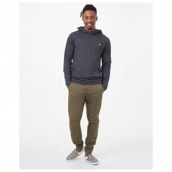 Tentree - Hemp Boulder Hooded Longsleeve - Haut à manches longues -Robes & jupes Soldes tentree hemp boulder hooded longsleeve haut a manches longues detail 3