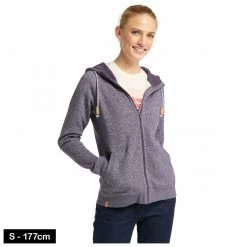 Tentree - Women's Burney Zip Hoodie -Robes & jupes Soldes tentree womens burney zip hoodie detail 3