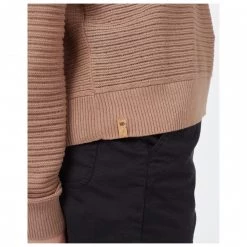 Tentree - Women's Highline Cotton Rib Crew Sweater - Pull -Robes & jupes Soldes tentree womens highline cotton rib crew sweater pull detail 4