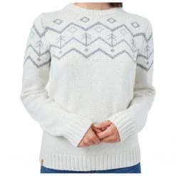 Tentree - Women's Highline Wool Intarsia Sweater - Pull -Robes & jupes Soldes tentree womens highline wool intarsia sweater pull bf 2