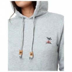 Tentree - Women's Palm Sunset Embroidery Hoodie -Robes & jupes Soldes tentree womens palm sunset embroidery hoodie detail 2