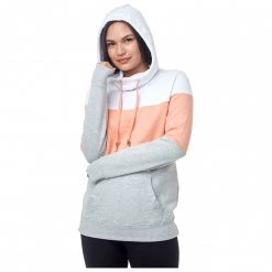 Tentree - Women's Treefleece Blocked Banshee Hoodie -Robes & jupes Soldes tentree womens treefleece blocked banshee hoodie detail 3
