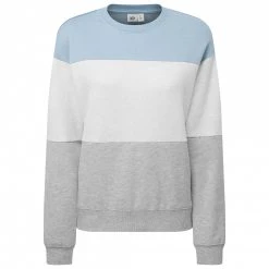 Tentree - Women's Treefleece Blocked Crew - Pull -Robes & jupes Soldes tentree womens treefleece blocked crew pull 1