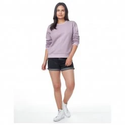 Tentree - Women's Treefleece Boyfriend Crew - Pull -Robes & jupes Soldes tentree womens treefleece boyfriend crew pull detail 3
