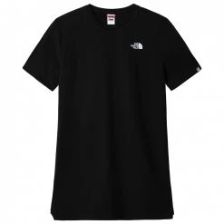 The North Face - Women's Plus Simple Dome Tee Dress - Robe -Robes & jupes Soldes the north face womens plus simple dome tee dress robe 1