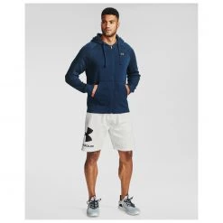Under Armour - Rival Fleece Fullzip Hoodie -Robes & jupes Soldes under armour rival fleece fullzip hoodie detail 3