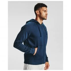Under Armour - Rival Fleece Fullzip Hoodie -Robes & jupes Soldes under armour rival fleece fullzip hoodie detail 5