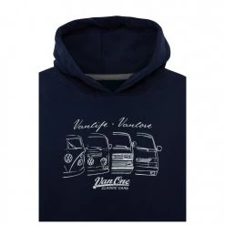 Van One - We Are Family Cotton - Sweat à capuche -Robes & jupes Soldes van one we are family cotton sweat a capuche detail 3