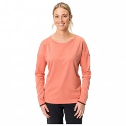 Vaude - Women's Neyland L/S T-Shirt II - Pull polaire -Robes & jupes Soldes vaude womens neyland l s t shirt ii pull polaire detail 5