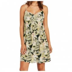 Volcom - Women's Frondly Fire Dress - Robe -Robes & jupes Soldes volcom womens frondly fire dress robe 1