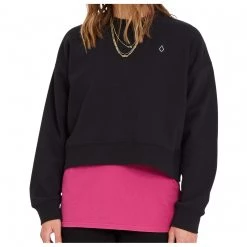 Volcom - Women's Stone Heart Crew - Pull -Robes & jupes Soldes volcom womens stone heart crew pull 1