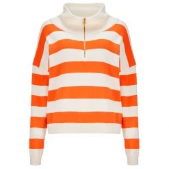 We Norwegians - Women's Gullholmen Zip-Up Sweater - Pull en laine mérinos -Robes & jupes Soldes we norwegians womens gullholmen zip up sweater pull en laine merinos 2